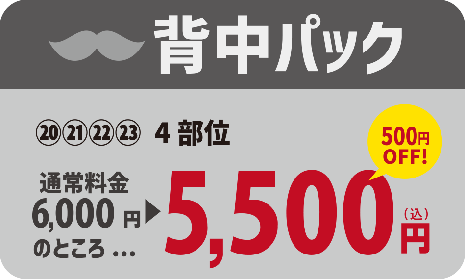 全身脱毛パック(VIOあり)22,000円